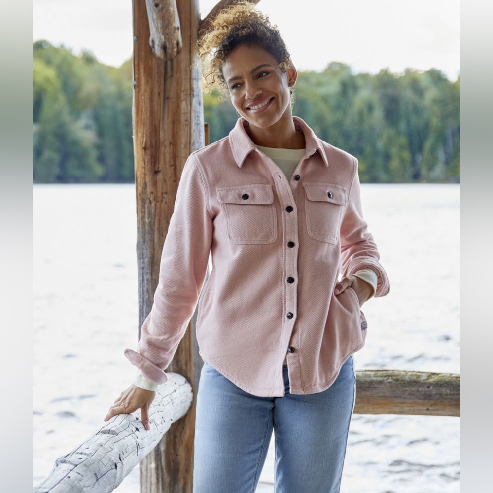 LL Bean 1912 Overshirt - Pink